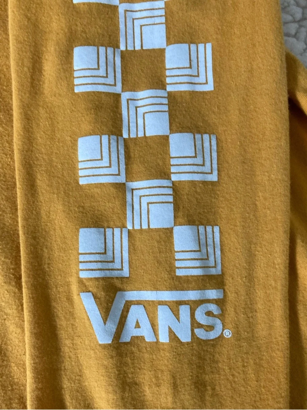 Vans Mustard Long Sleeve - Picture 6 of 10